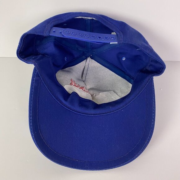 Vintage 90s Labatt Blue Beer Snapback Hat K-Brand Saint John Flames Promo - Picture 6 of 8